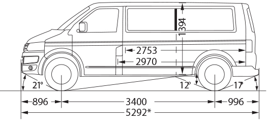 transporter kombi 8+1